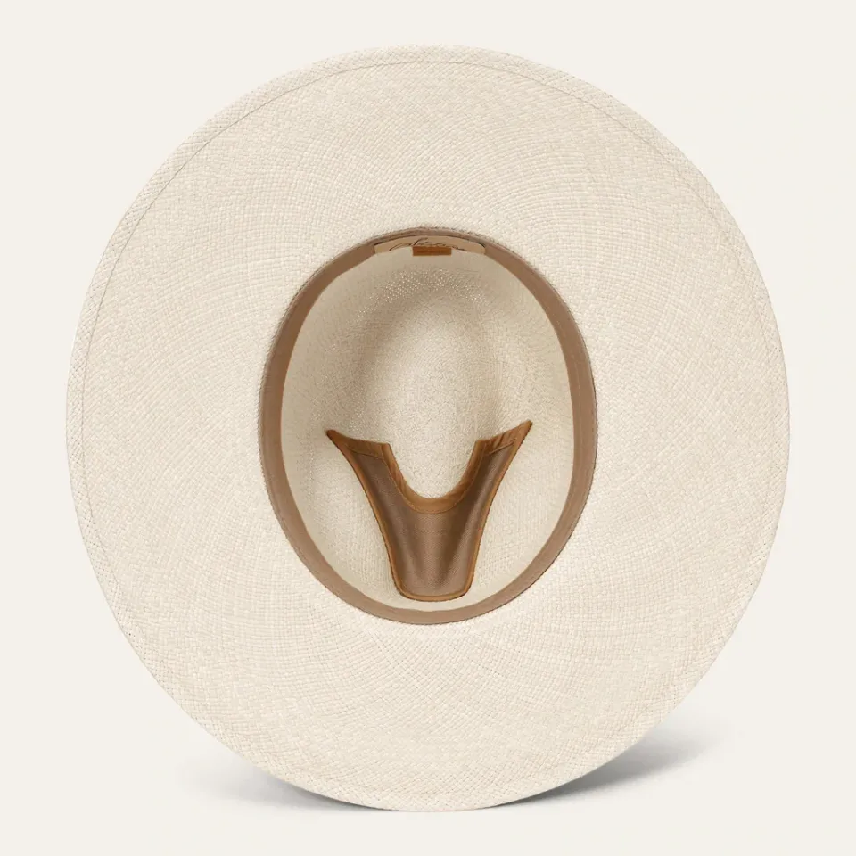 Hot Stetson The Naturalist Straw Hat Natural - Black Band