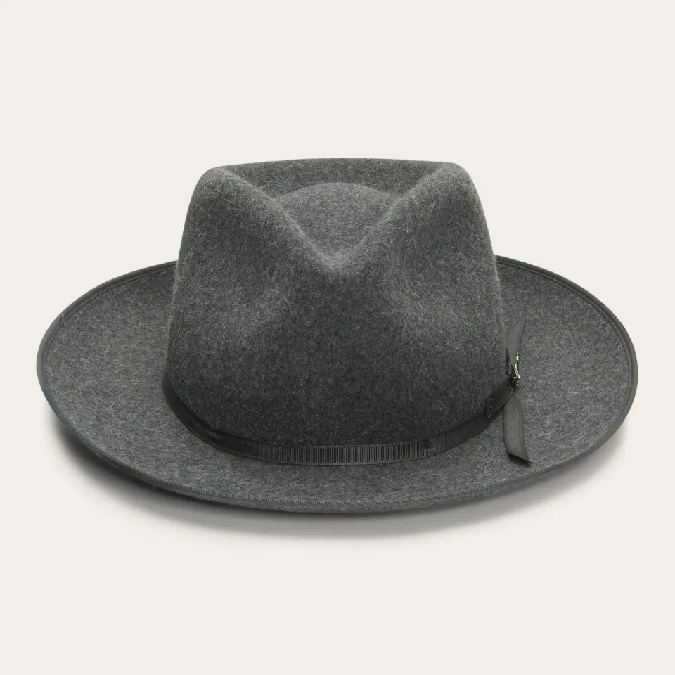 Clearance Stetson The Ultralight Stratoliner Fedora Grey Mix