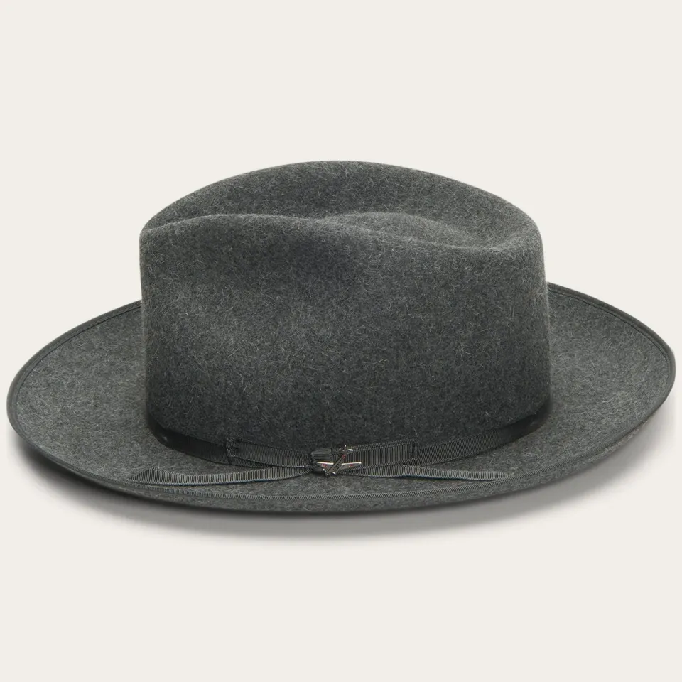 Clearance Stetson The Ultralight Stratoliner Fedora Grey Mix