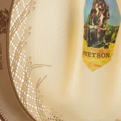 Discount Stetson Thunder 10X Straw Cowboy Hat Ivory Gray
