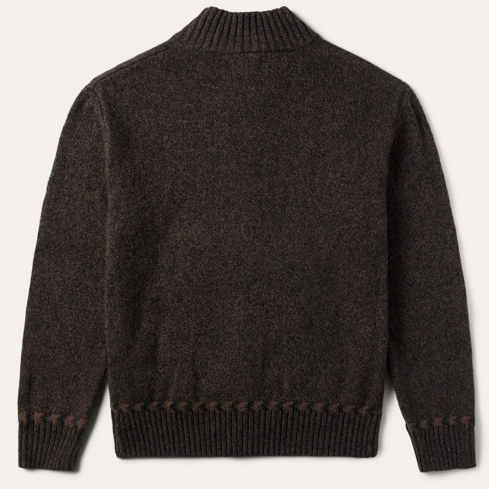 Clearance Stetson Vertical Aztec Cardigan Brown