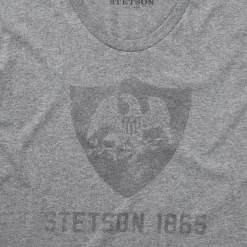 Sale Stetson Vintage Eagle Graphic Tee Grey