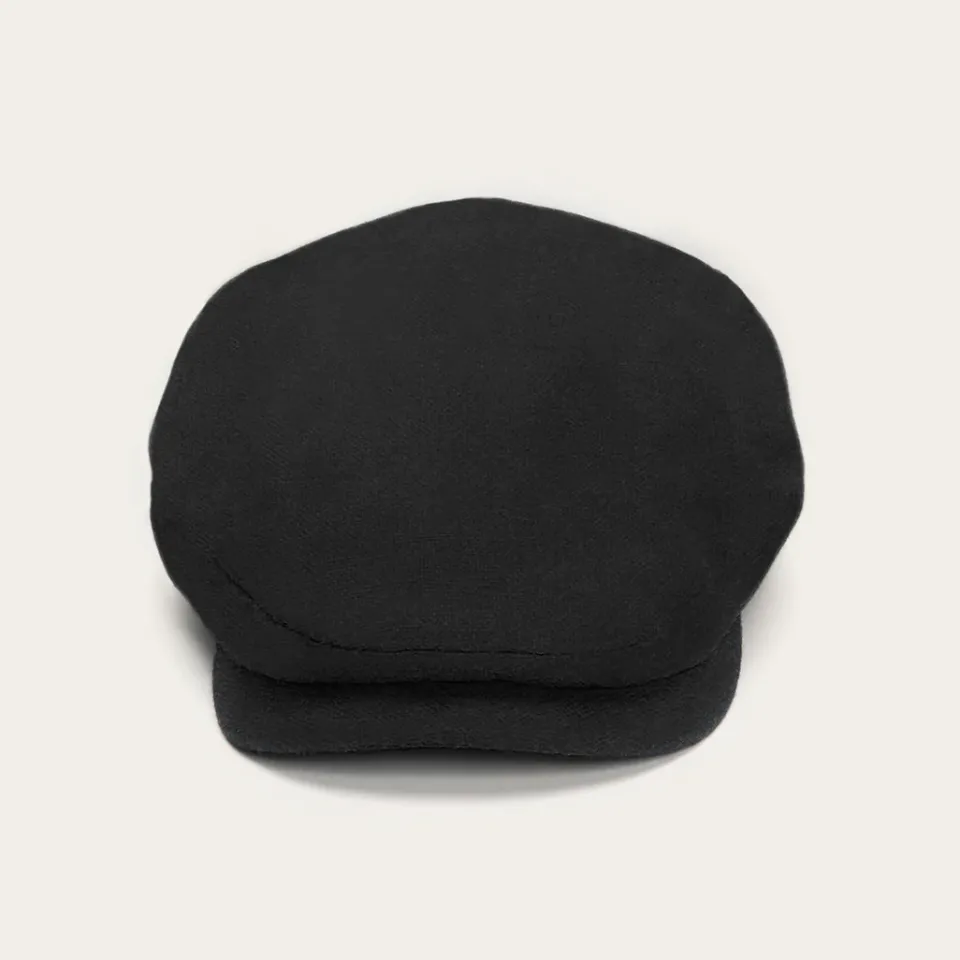 Sale Stetson Virgin Wool Cashmere Driver Cap Black