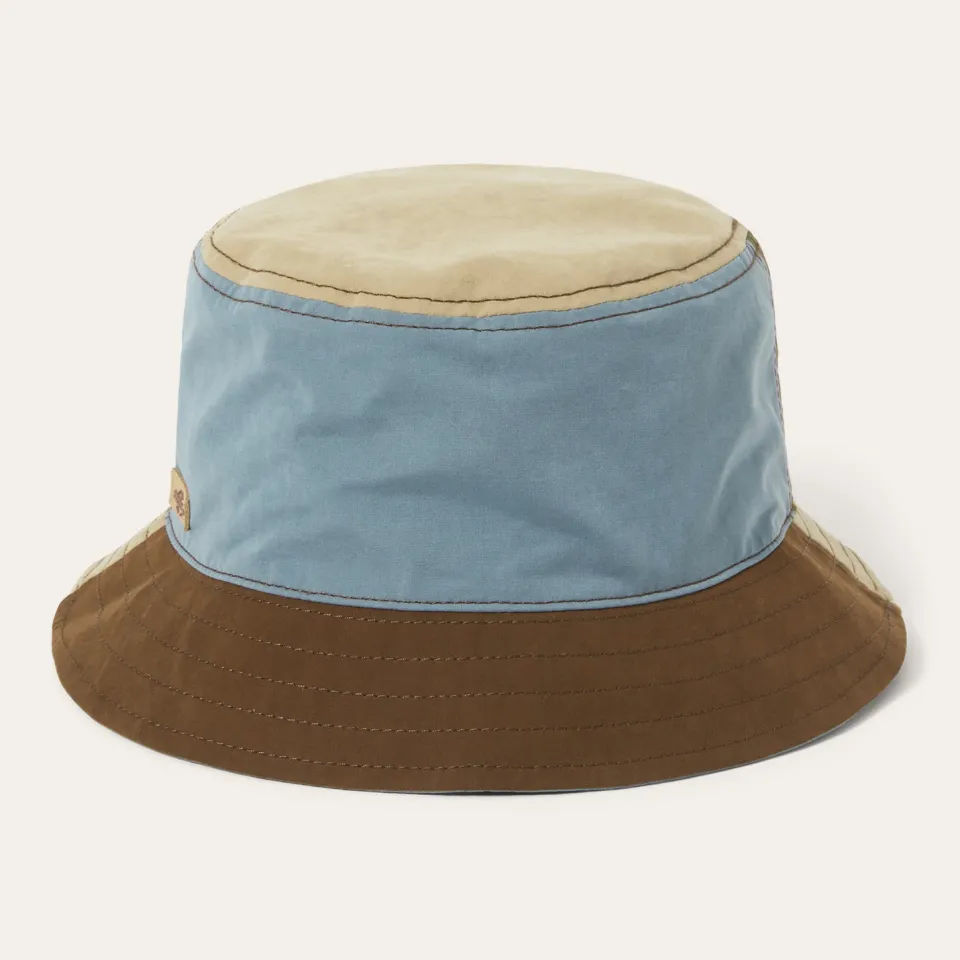 Outlet Stetson Waxed Cotton Bucket Hat Multi