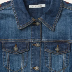 Outlet Stetson Western Denim Jacket Blue
