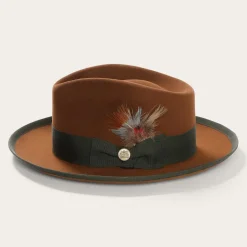 Sale Stetson Whippet Fedora Cognac