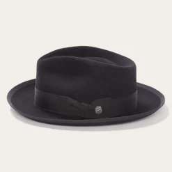 New Stetson Whippet Fedora Black