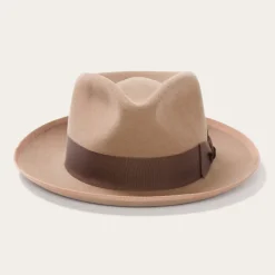 Hot Stetson Whippet Wool Fedora Camel