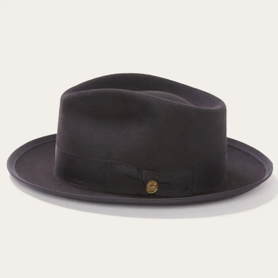 Hot Stetson Whippet Wool Fedora Black