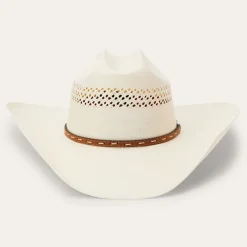 Stetson Williston 8X Straw Cowboy Hat Natural