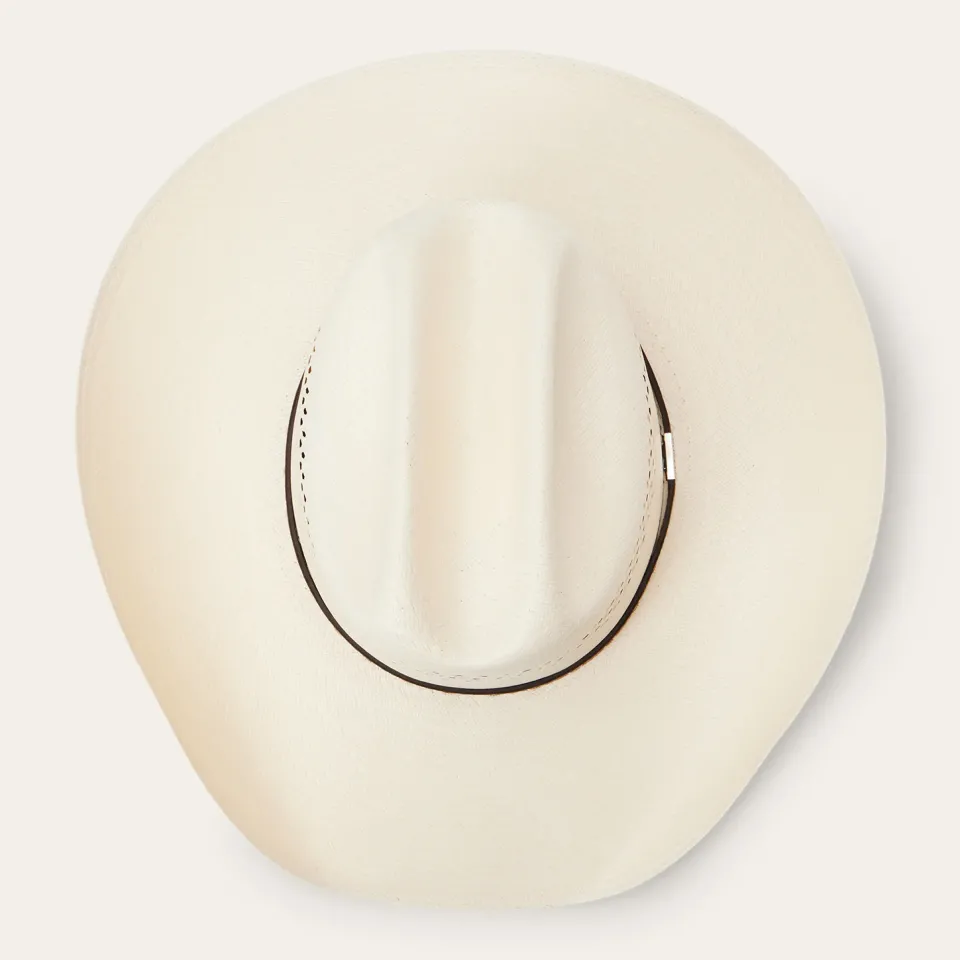 Stetson Williston 8X Straw Cowboy Hat Natural