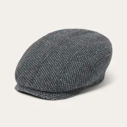 Discount Stetson Wool Ivy Cap Grey Mix