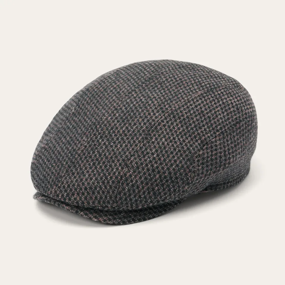 Outlet Stetson Wool Ivy Cap Brown/Beige Mix