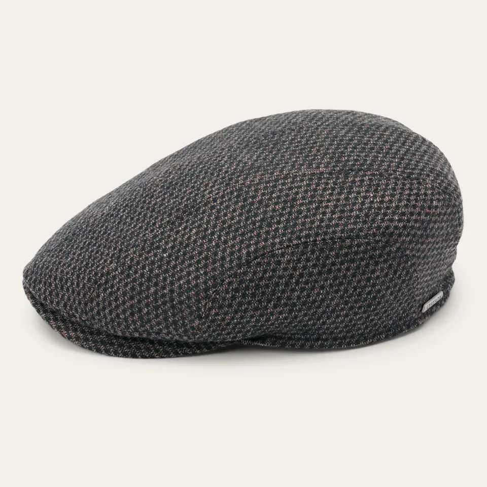 Outlet Stetson Wool Ivy Cap Brown/Beige Mix